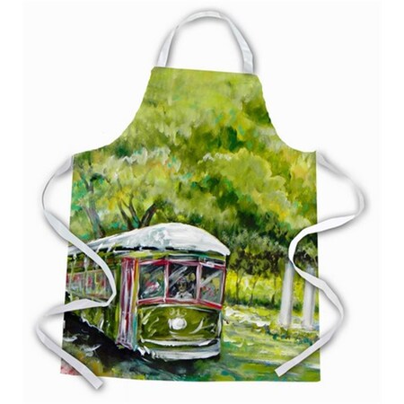 Carolines Treasures Streetcar Next Stop Audubon Park Apron MW1091APRON